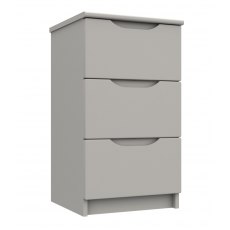 Solent 3 Drawer Bedside Chest Solent 3 Drawer Bedside Chest