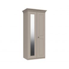 Milton 2 Door Robe With Mirror Milton 2 Door Robe With Mirror