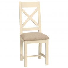Budleigh Painted Cross Back Dining Chair Budleigh Painted Cross Back Dining Chair