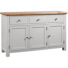 Budleigh Painted 3 Door Sideboard Budleigh Painted 3 Door Sideboard