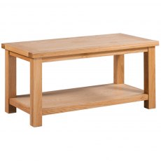 Budleigh Light Oak Large Coffee Table Budleigh Light Oak Large Coffee Table