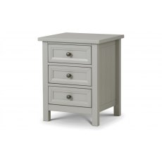Lazzaro 3 Drawer Bedside Lazzaro 3 Drawer Bedside