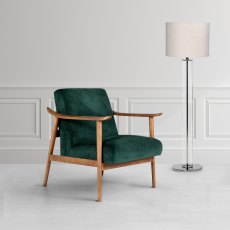 Allegra Accent Chair In Green Allegra Accent Chair In Green
