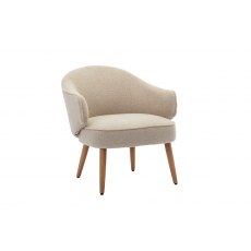 Colette Accent Chair In Oatmeal Colette Accent Chair In Oatmeal