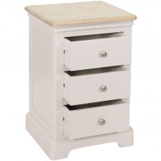 Braunton 3 Drawer Bedside Chest Braunton 3 Drawer Bedside Chest