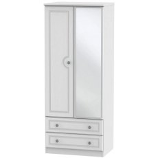 Bude 2ft6 2 Drawer Mirror Robe Bude 2ft6 2 Drawer Mirror Robe
