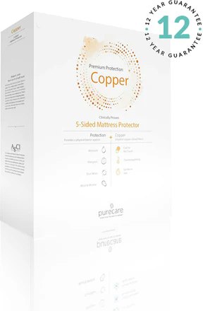 Therapeutics Cooling Copper Mattress Protector