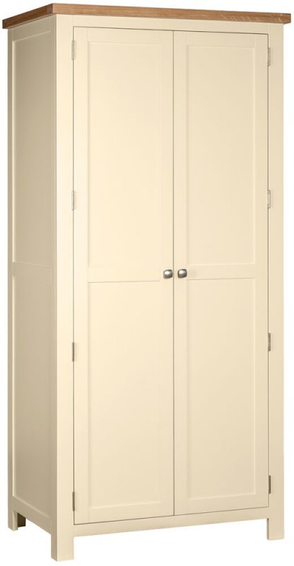 Budleigh Painted Double Hanging Wardrobe