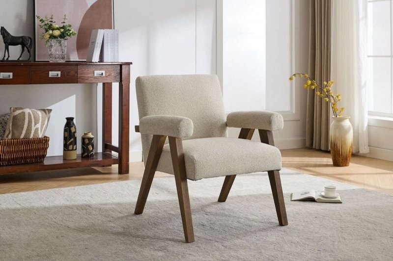 Eton Accent Chair In Natural