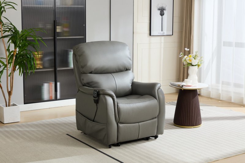 Malton Riser Recliner In Dark Grey