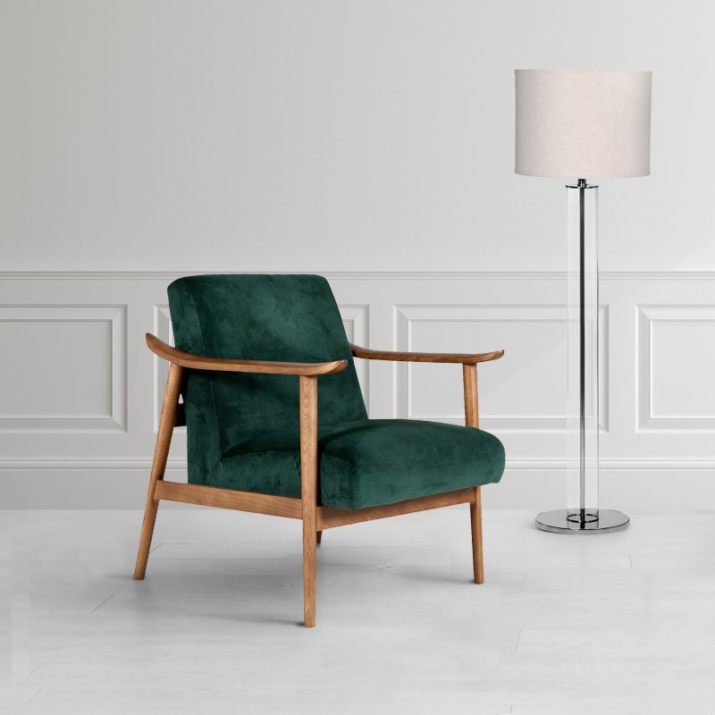 Allegra Accent Chair In Green