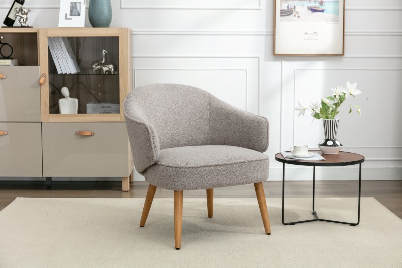 Colette Accent Chair In Grey