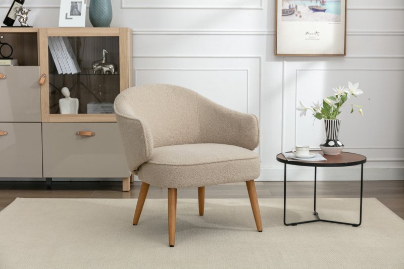 Colette Accent Chair In Oatmeal