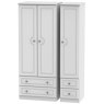 Bude Tall Triple 2 Drawer + Drawer Robe