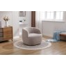 Tipton Accent Chair In Almond