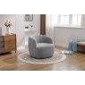 Tipton Accent Chair In Light Grey