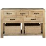 Chatham CHT 5 Drawer 2 Basket Sideboard