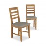 Chiltern Slatted Dining Chair - Linen (Set Of 2)