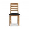 Chiltern Slatted Dining Chair - Steel (Set Of 2)