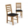 Chiltern Slatted Dining Chair - Steel (Set Of 2)